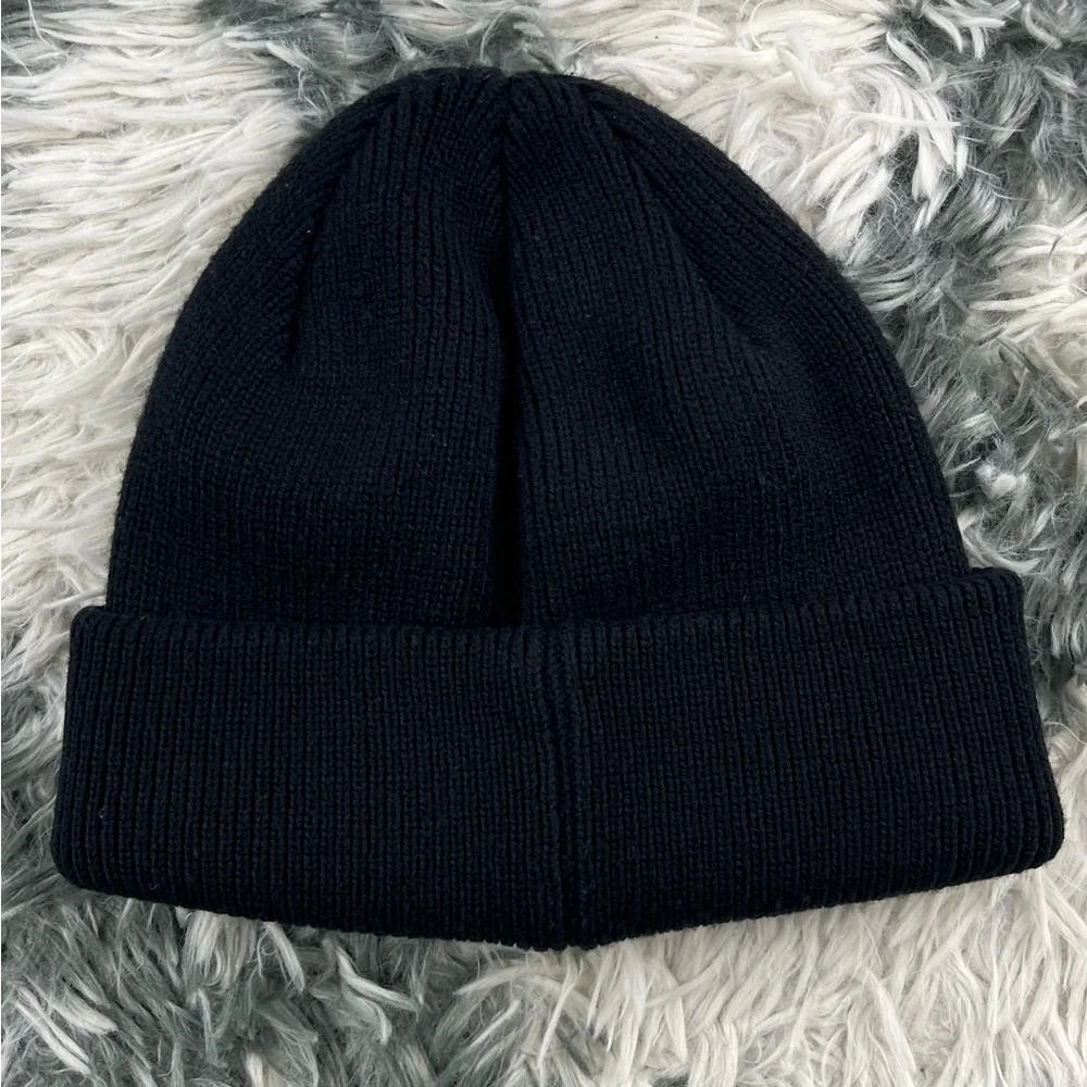 Adidas Adult Unisex Black White Beanie Hat One Size